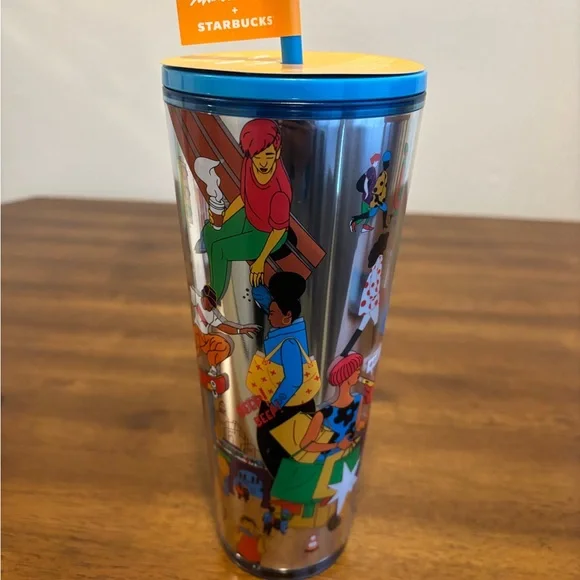 Starbucks x Marcos Chin New York City Collection - 24oz Venti Tumbler limited - Picture 2 of 8